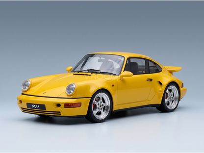 PORSCHE - 911 964 TURBO S COUPÉ 1994 - AMARILLO - COCHES DE CARRETERA