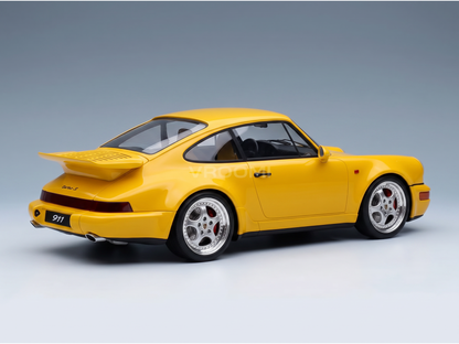 PORSCHE - 911 964 TURBO S COUPÉ 1994 - AMARILLO - COCHES DE CARRETERA