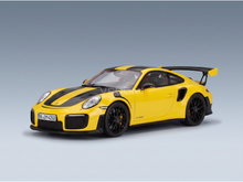 PORSCHE - 911 991-2 GT2 RS Coupé: récord de vuelta en Nürburgring (6 minutos y 47,3 segundos) 2017 - AMARILLO Y NEGRO - COCHES DE CARRERAS