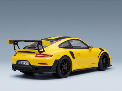 PORSCHE - 911 991-2 GT2 RS COUPE NURBURGRING LAP RECORD (6 minutes 47.3 seconds) 2017 - YELLOW BLACK - RACING CARS