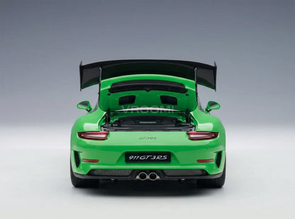 PORSCHE - 911 991-2 GT3 RS COUPÉ PACK WEISSACH 2017 - VERT LÉZARD Boutique de modèles réduits Vroomi