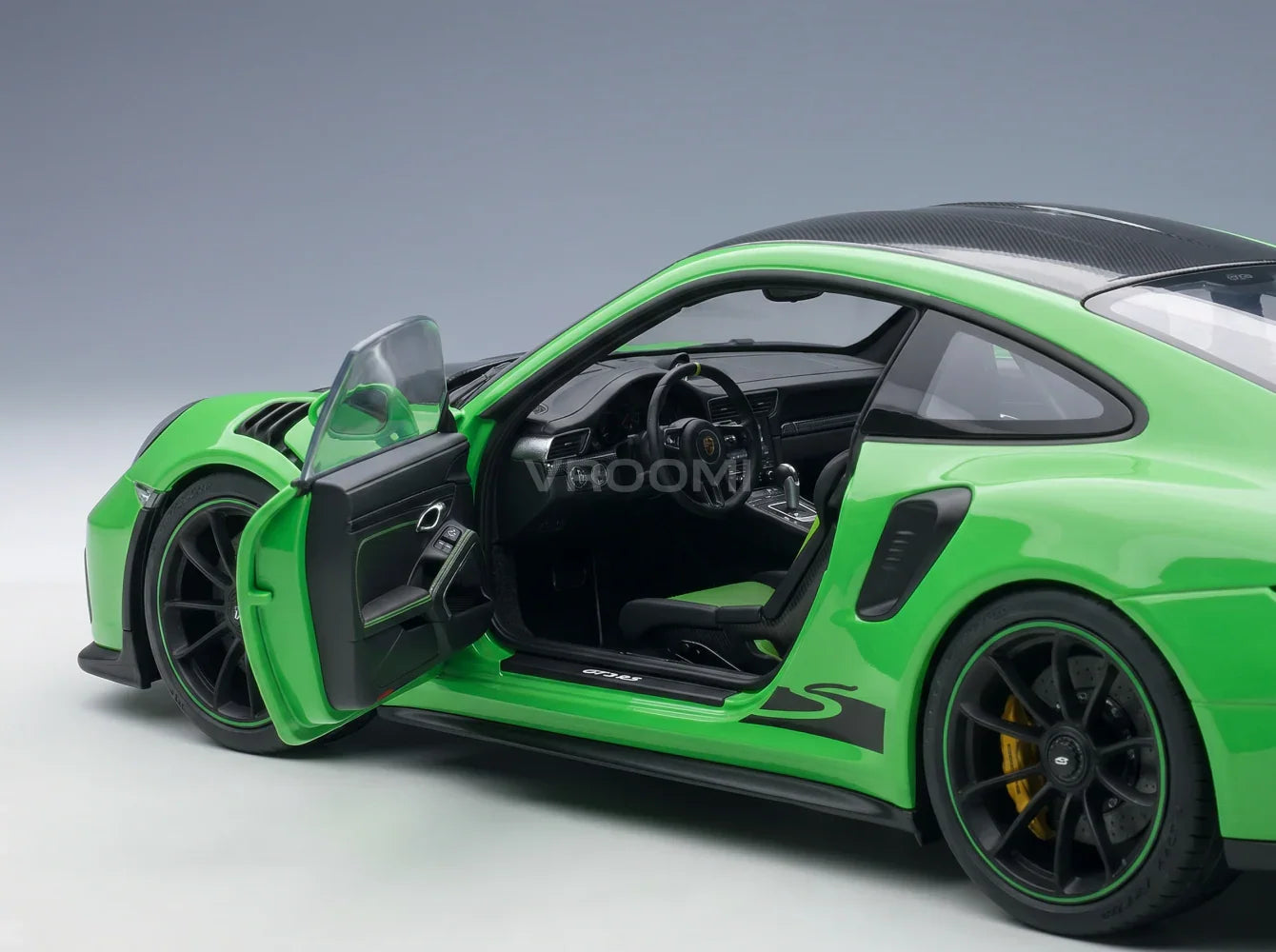 PORSCHE - 911 991-2 GT3 RS COUPÉ PACK WEISSACH 2017 - VERT LÉZARD Boutique de modèles réduits Vroomi