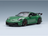 Porsche 911 992-2 GT3 Coupé Manthey Kit 2024 Auratium Green with Showcase Spark Model 1:18 scale model