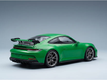 PORSCHE - 911 992 GT3 Coupé 2022 - Con vitrina - Verde - Coches de carretera