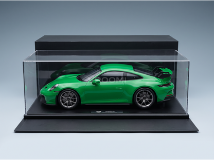 PORSCHE - 911 992 GT3 Coupé 2022 - Con vitrina - Verde - Coches de carretera