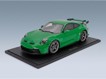 PORSCHE - 911 992 GT3 Coupé 2022 - Con vitrina - Verde - Coches de carretera