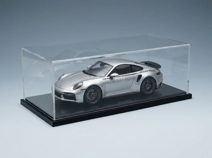 PORSCHE - 911 992 TURBO COUPÉ 2024 - 50e ANNIVERSAIRE DE LA 911 TURBO - AVEC VITRINE - Vroomi - Modèles réduits de voitures - Boutique