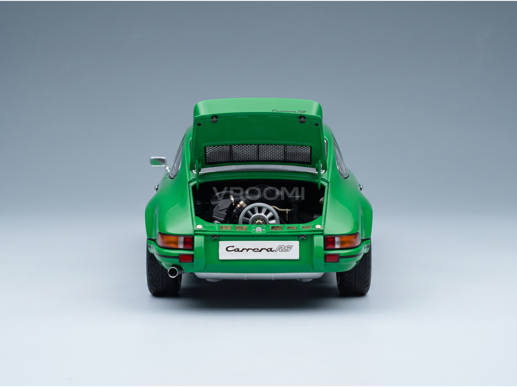 PORSCHE - 911 CARRERA RS 2.7 COUPÉ 1973 - GROEN-ZWART - STRAATWAGENS