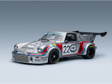 PORSCHE - 911 CARRERA RSR 2.1L TURBO TEAM MARTINI RACING N 22 2nd 24h LE MANS 1974 G.VAN LENNEP - H.MULLER - SILVER RED