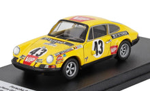 PORSCHE - 911S COUPÉ EQUIPA JEAN PIERRE GABAN N.º 43 24 Horas de Le Mans 1970 JEAN PIERRE GABAN - WILLY BRAILLARD - AMARELO Modelo em escala no Vroomi