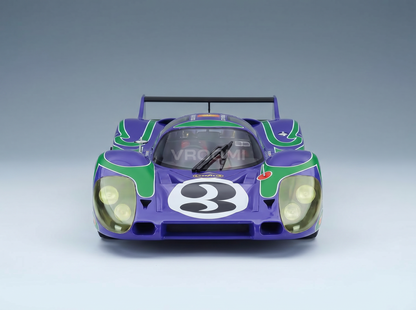 PORSCHE – 917LH 4,5 l TEAM MARTINI RACING INTERNATIONAL 3 2. Platz 24-Stunden-Rennen von Le Mans 1970 GERARD LARROUSSE – WILLI KAUHSEN – BLAU-GRÜN