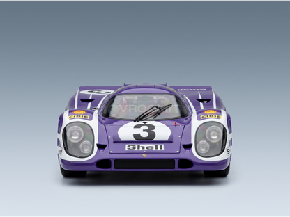 PORSCHE - 917LH 4,5 l TEAM MARTINI RACING INTERNATIONAL N 3 TRAINING 24 uur van Le Mans 1970 GERARD LARROUSSE - WILLI KAUHSEN