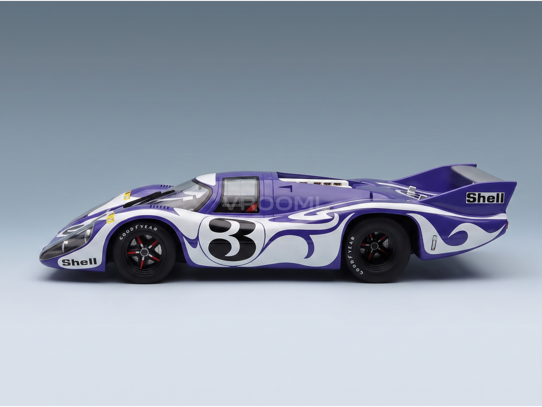 PORSCHE - 917LH 4,5 l TEAM MARTINI RACING INTERNATIONAL N 3 TRAINING 24 uur van Le Mans 1970 GERARD LARROUSSE - WILLI KAUHSEN
