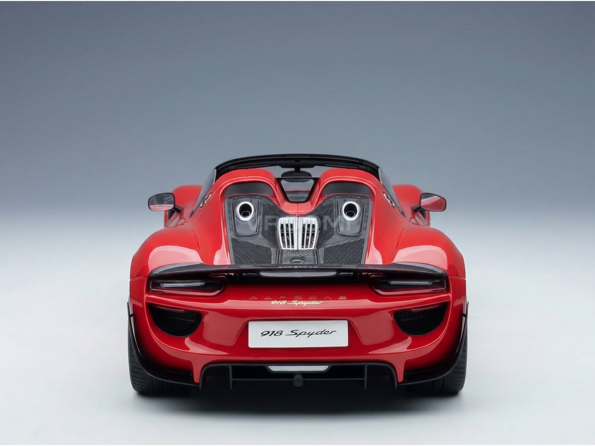 Porsche 918 Spyder Weissach Package 2013 Red AUTOart 1:18 scale model - image 7