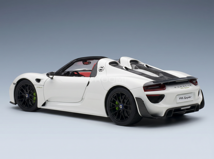 PORSCHE - 918 SPYDER PAQUETE WEISSACH 2013 - BLANCO