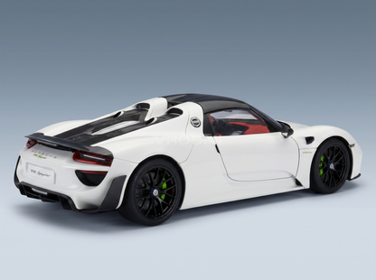 PORSCHE - 918 SPYDER PAQUETE WEISSACH 2013 - BLANCO
