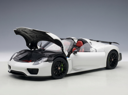 PORSCHE - 918 SPYDER PAQUETE WEISSACH 2013 - BLANCO