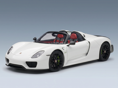 PORSCHE - 918 SPYDER PAQUETE WEISSACH 2013 - BLANCO