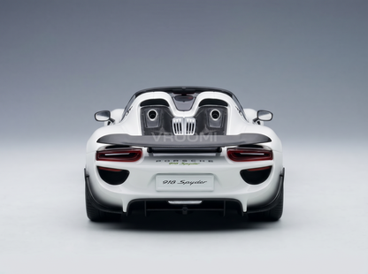 PORSCHE - 918 SPYDER PAQUETE WEISSACH 2013 - BLANCO