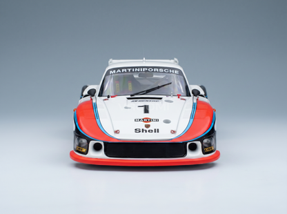 PORSCHE | 935/78 3.2L TURBO MOBY DICK TEAM MARTINI RACING PORSCHE SYSTEM N 1 SPORTS CAR WORLD CHAMPIONSHIP 1978 JACKY ICKX - JOCHEN MASS Scale model car on Vroomi