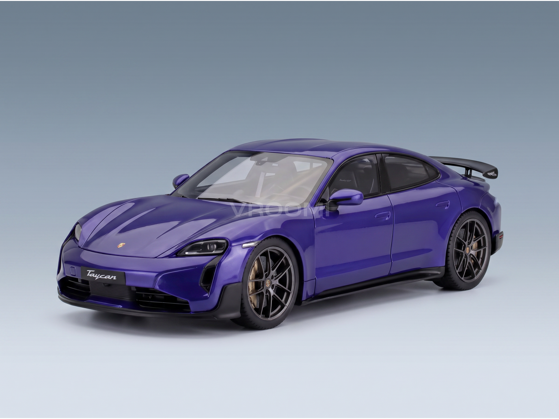 PORSCHE - TAYCAN TURBO 2023 - VIOLET - VOITURES DE SÉRIE