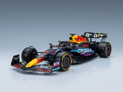 RED BULL  F1  RB19 EQUIPO ORACLE RED BULL N.º 1 CAMPEÓN DEL MUNDO GANADOR DEL GP DE MIAMI 2023 MAX VERSTAPPEN