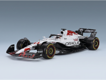Red Bull F1-schaalmodelauto met Oracle-kleuren, gedetailleerde replica van gegoten metaal bij Vroomi