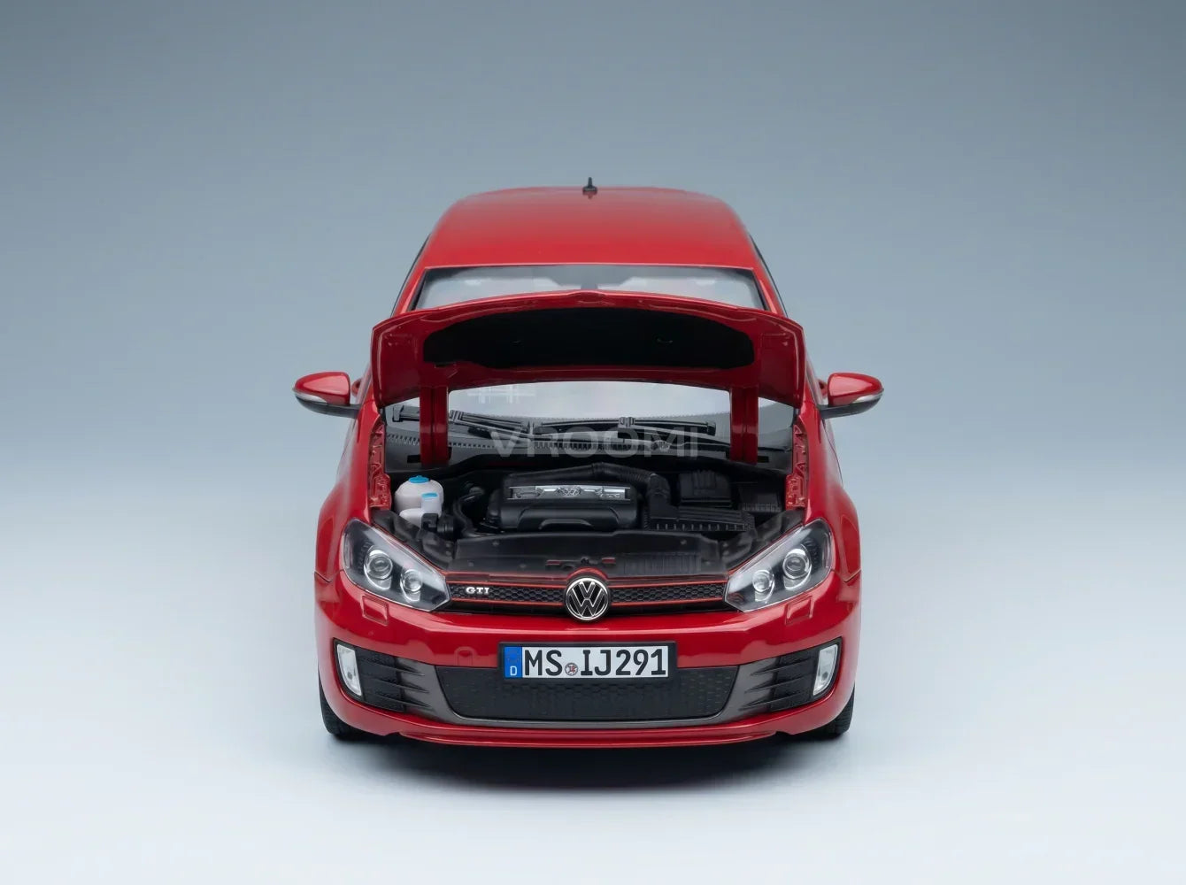 VOLKSWAGEN - GOLF VI GTi 2009 - ROUGE - Boutique de modèles réduits Vroomi