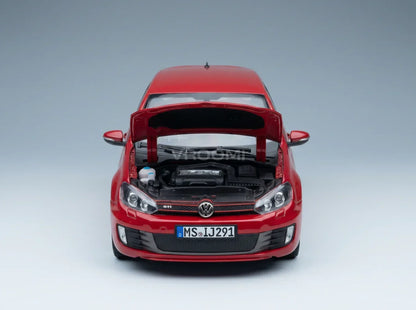 VOLKSWAGEN - GOLF VI GTi 2009 - ROUGE - Boutique de modèles réduits Vroomi