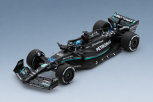 MERCEDES GP | F1 W14 TEAM MERCEDES-AMG PETRONAS FORMULA ONE N 63 SEASON 2023 GEORGE RUSSELL - front three-quarter view