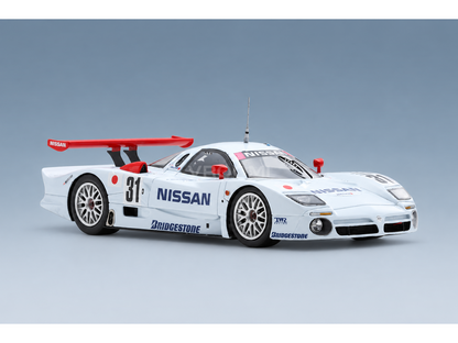 Nissan R390 GT1 Test 24h Le Mans 1998 Spark Model 1:43 scale model - side view