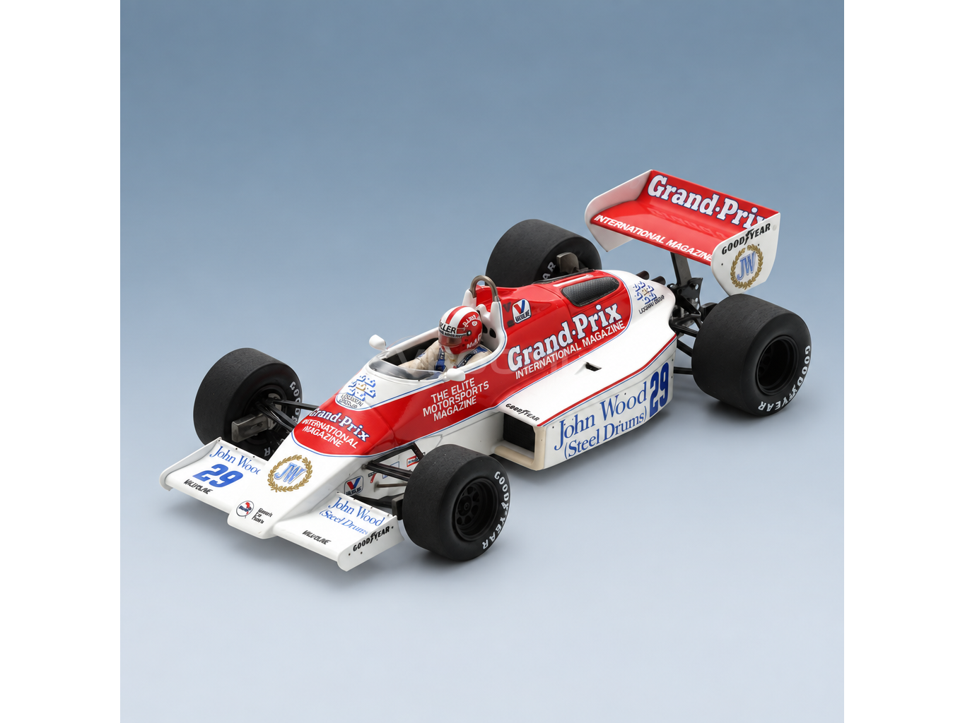 Arrows A6 No. 29 Marc Surer English GP 1983 Spark Model 1:43 scale model - front three-quarter view