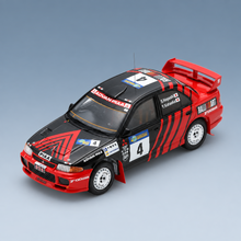 MITSUBISHI | LANCER EVOLUTION III N 4 RALLY CHINA 1997 YOSHIHIRO KATAOKA - SATOAHI HAYASHI - front three-quarter view