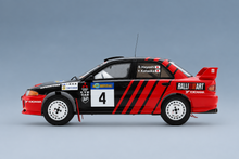 MITSUBISHI | LANCER EVOLUTION III N 4 RALLY CHINA 1997 YOSHIHIRO KATAOKA - SATOAHI HAYASHI - side view