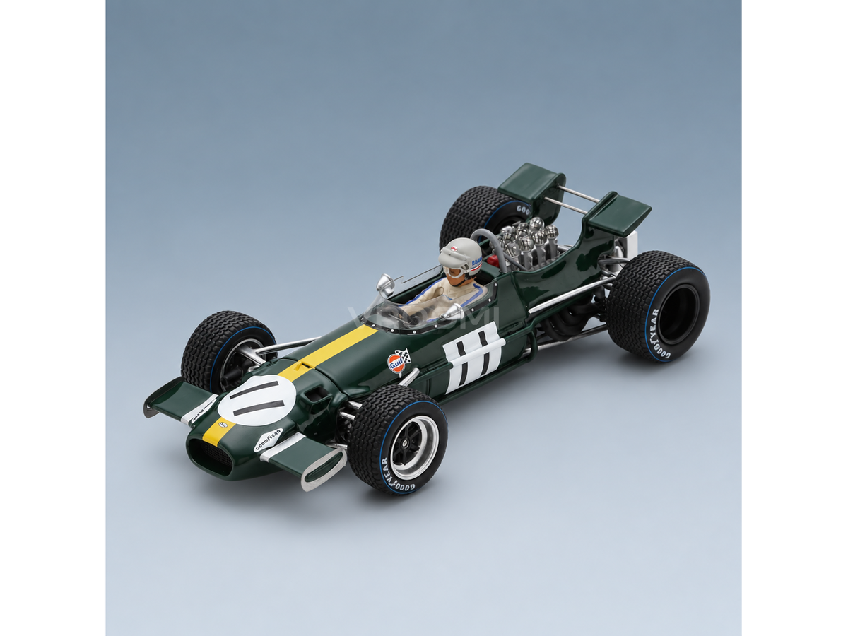 Brabham BT26A No. 11 Jack Brabham Dutch GP 1969 Spark Model 1:43 scale model - front three-quarter view