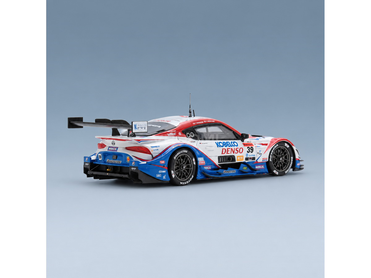 Toyota Supra GR Team TGR SARD No. 39 GT500 Class Super GT Yuhi Sekiguchi Yuichi Nakayama 2024 Spark Model 1:43 scale model - rear three-quarter view