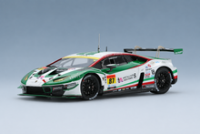 LAMBORGHINI | LAMBORGHINI GT3 TEAM JLOC N 87 GT300 CLASS SUPER GT 2024 KOSUKE MATSUURA - NATSU SAKAGUCHI - front three-quarter view