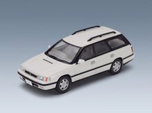 Subaru Legacy Touring SW Station Wagon GT 2001 White Metallic Pearl Kyosho 1:43 scale model - front three-quarter view