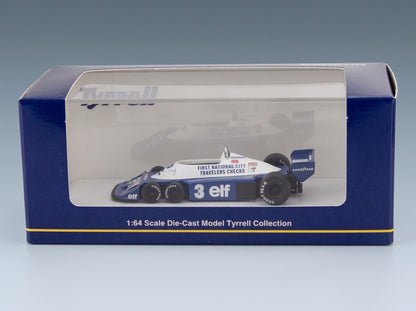 Tyrrell P34/2 Elf No. 3 Ronnie Peterson 1977 Kyosho 1:64 scale model - original packaging