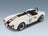 Ford Shelby Cobra 427 S/C Spider Essex Wire No. 91 S. Scott 500km Bridgehampton 1965 White Kyosho 1:18 scale model - front three-quarter view