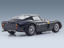 Ferrari 250 GTO Dark Blue 1962 Kyosho 1:18 scale model - rear three-quarter view