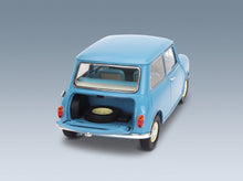 Mini Mini Minor 1964 Clipper Blue Kyosho 1:18 scale model - rear three-quarter view