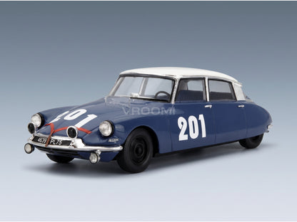 Citroën DS19 No. 201 Guy Verrier Alain Bertaut 24h Spa 1964 Spark Model 1:43 scale model - front three-quarter view