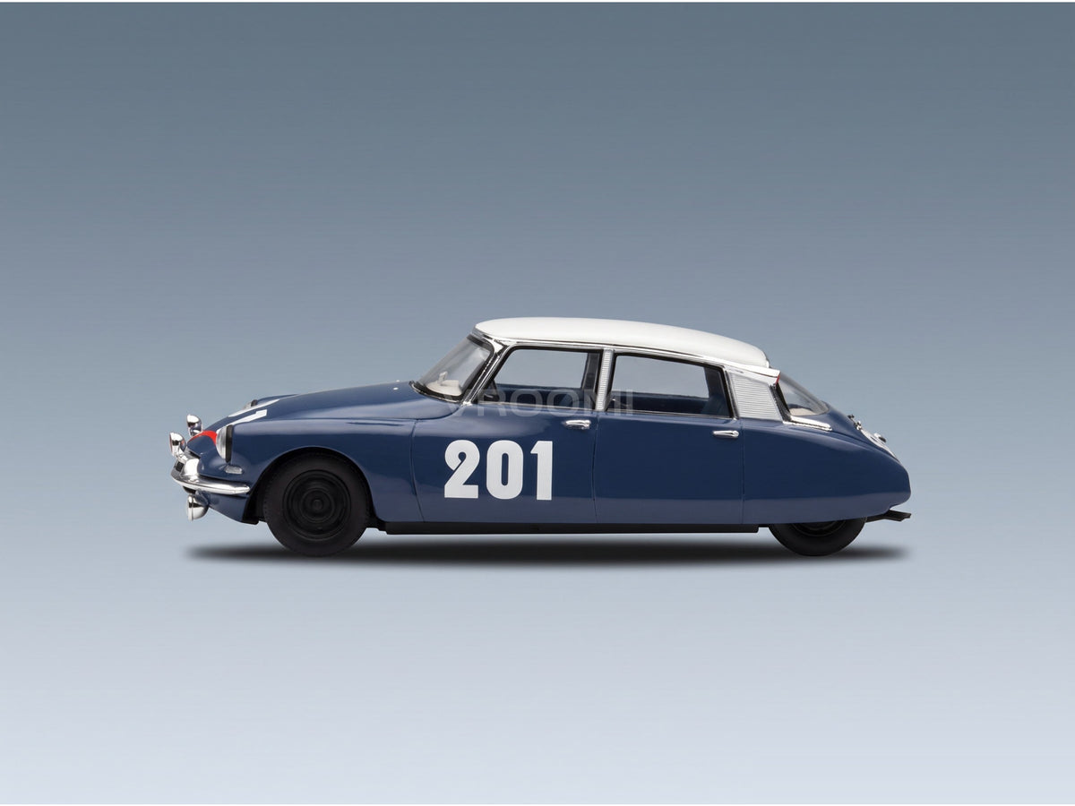 Citroën DS19 No. 201 Guy Verrier Alain Bertaut 24h Spa 1964 Spark Model 1:43 scale model - side view