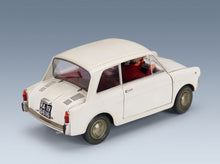 Autobianchi Bianchina 4 Posti Fantozzi Filini Fantozzi Subisce Ancora 1983 White CLC-Models 1:18 scale model - rear three-quarter view