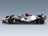 Mercedes F1 W13E Mercedes-AMG Petronas F1 No. 63 5th Miami GP George Russell 2022 Minichamps 1:18 scale model - side view