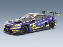BMW M4 GT3 Team WRT No. 46 Valentino Rossi Maxime Martin Raffaele Marciello 4h Le Castellet 2024 Minichamps 1:18 scale model - front three-quarter view