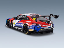 BMW M4 GT3 Team WRT No. 46 Valentino Rossi Maxime Martin Raffaele Marciello 24h Spa 2024 Minichamps 1:18 scale model - rear three-quarter view