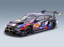 BMW 4-Series M4 GT3 Team WRT No. 46 Valentino Rossi Maxime Martin Ahmad Al Harthy 6h São Paulo 2024 Minichamps 1:18 scale model - front three-quarter view