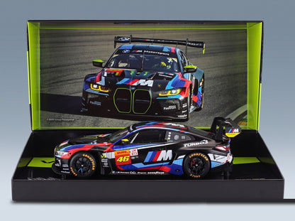 BMW 4-Series M4 GT3 Team WRT No. 46 Valentino Rossi Maxime Martin Ahmad Al Harthy 6h São Paulo 2024 Minichamps 1:18 scale model - original packaging